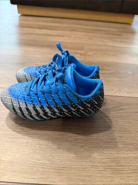 Blue Kids Soccer Cleats - Performance Turf Shoes